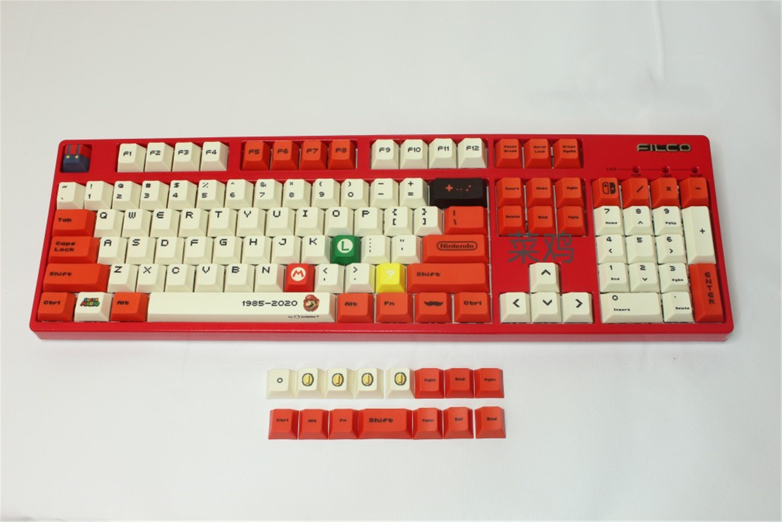 Buyee様set Cherry Keycaps Set, Dye-sublimation PBT 61/68/84/87/98/104
