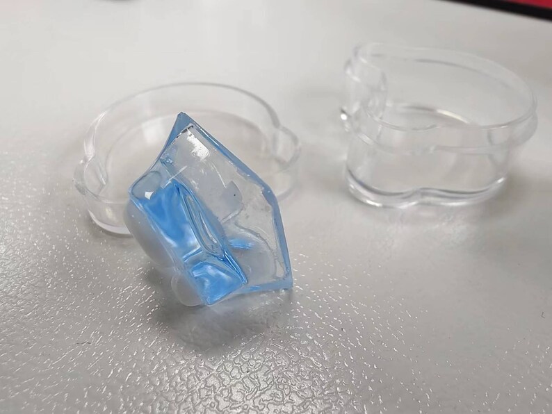 Blue Cat Footprints Resin Keyboard Keycaps Gaming Keyboard Etsy