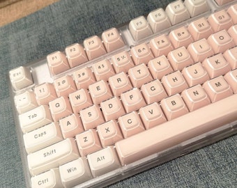 Transparent Jelly Keycaps Set, Mechanical Keyboard Keycaps Set, Crystal Ice Keycaps, 119Keys Artisan Keycap Set, Gaming Keyboard Keycap