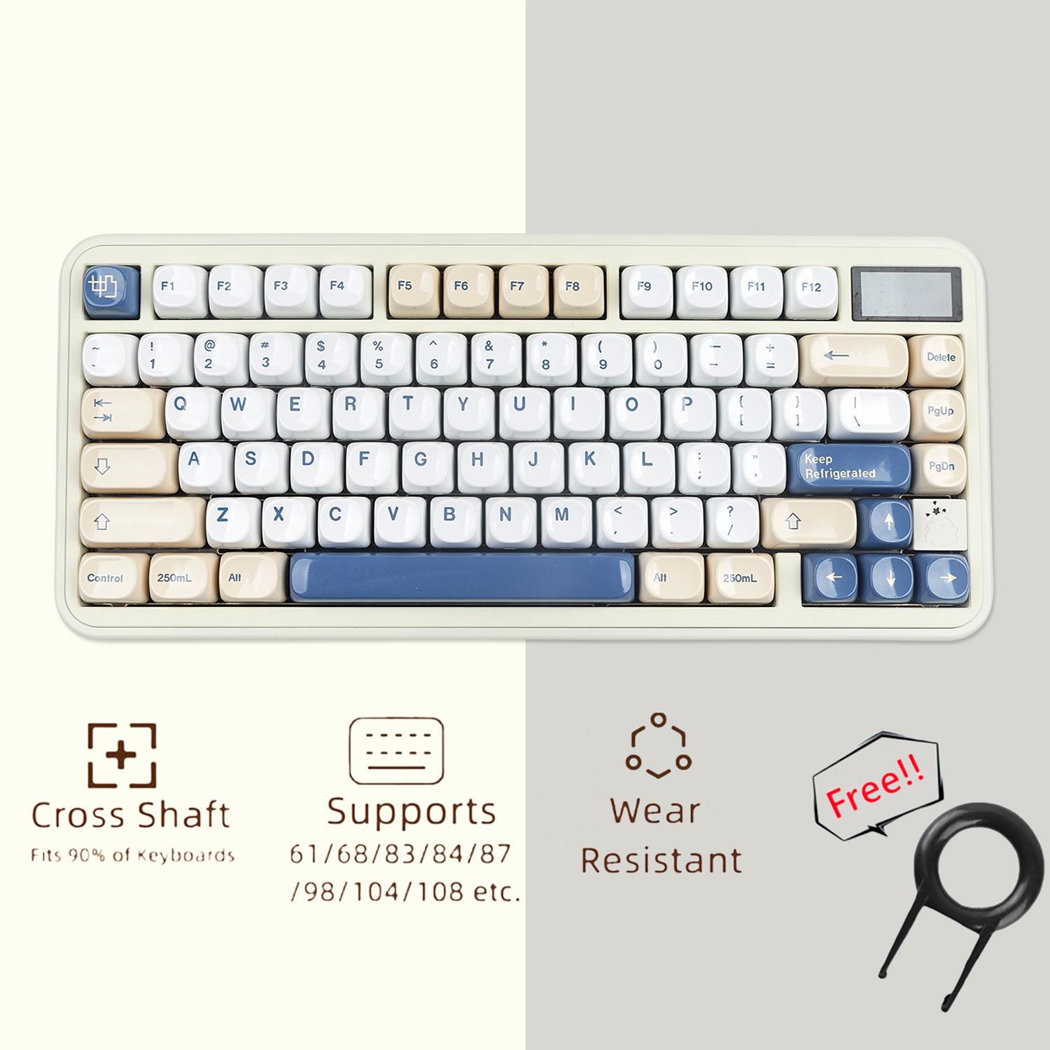 DAREU セラミックキーキャップ 123キーセット Ceramic keycap