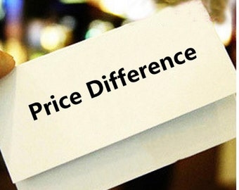 Make up the difference in price