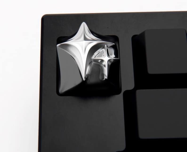 Metallic Stars Single Keycaps, Keycap Set for MX Cherry,gold Single ...