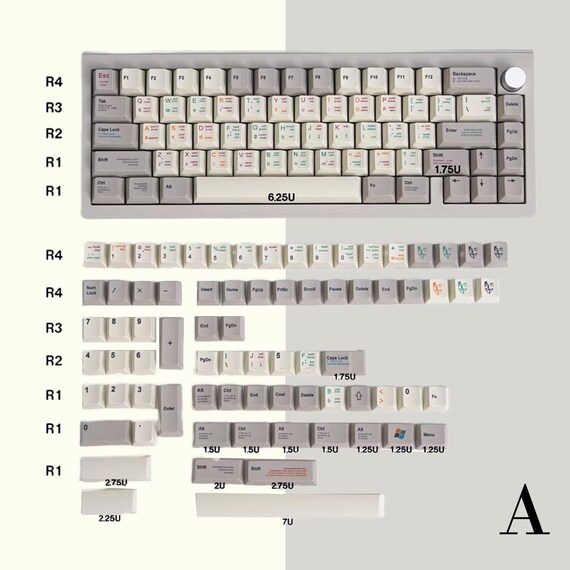275u Keycaps