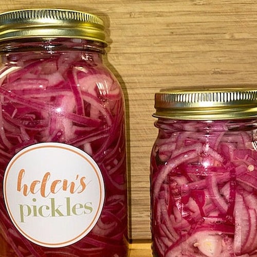 Pickled Red Onion Etsy