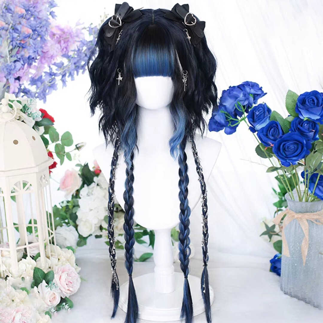 Lolita black wig yv42116