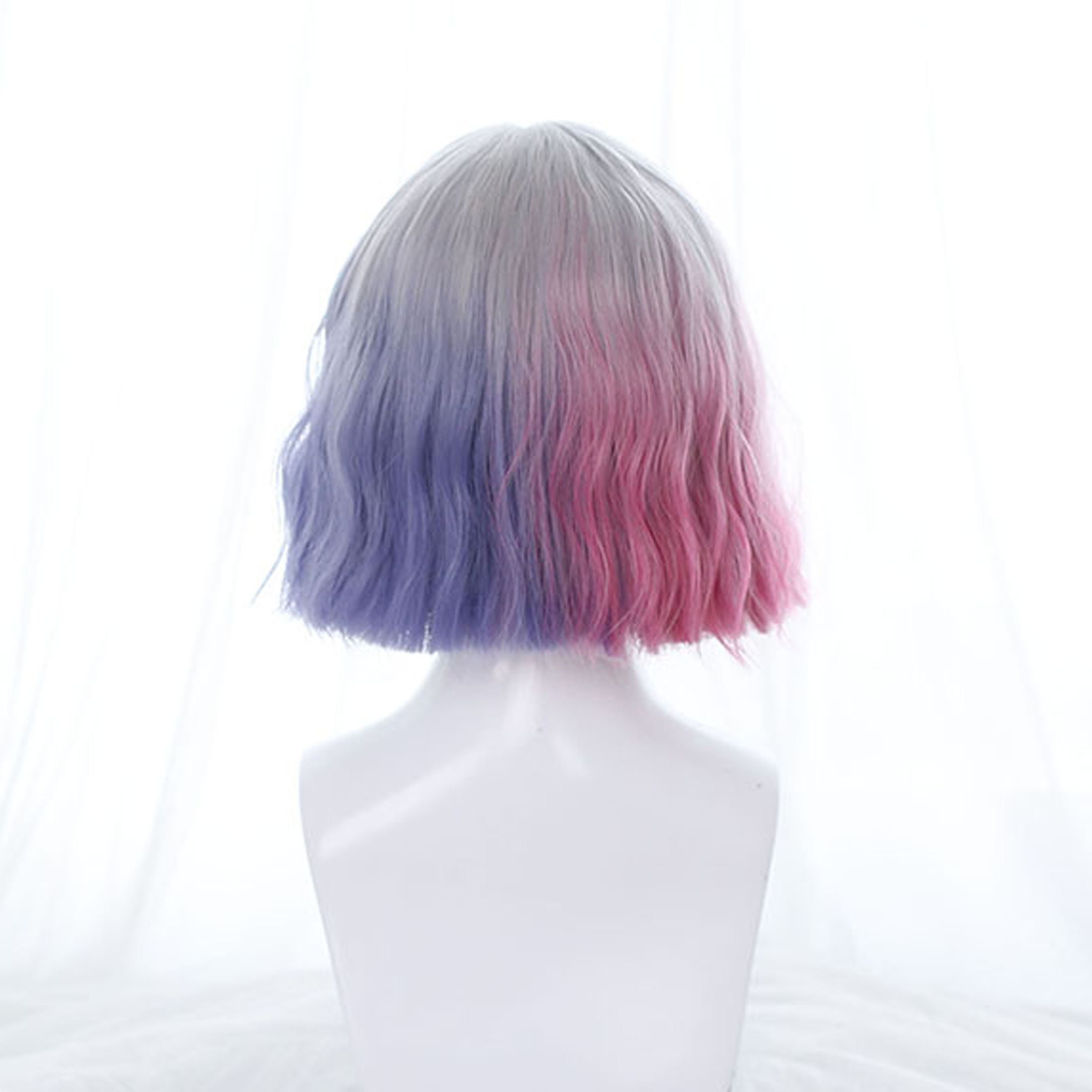 10.6 Inch Girl Color Matching Hair Tail Gradual Short Etsy