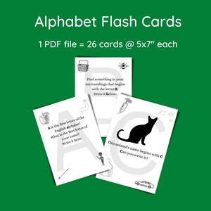 Cartes alphabétiques