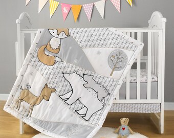 outdoor themed crib bedding