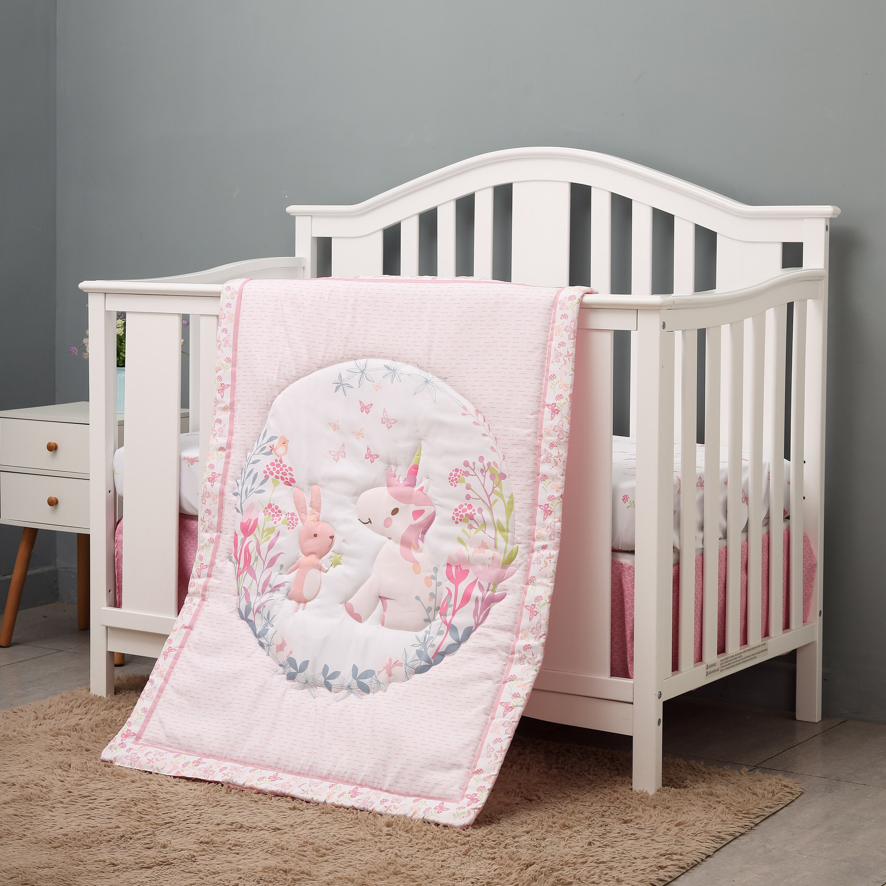 You Want Design? Pink And Brown Crib Bedding Jojo Designs