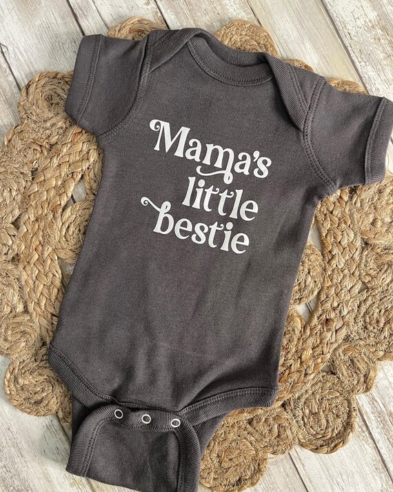 Mamas Little Best Onesie Baby Clothing Infant Baby Shower Etsy
