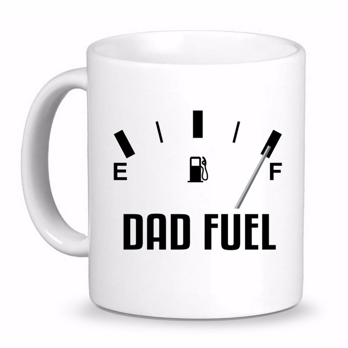 Dad Fuel Gas Gauge Coffee Mug Campfire Mug Ceramic Mug Etsy