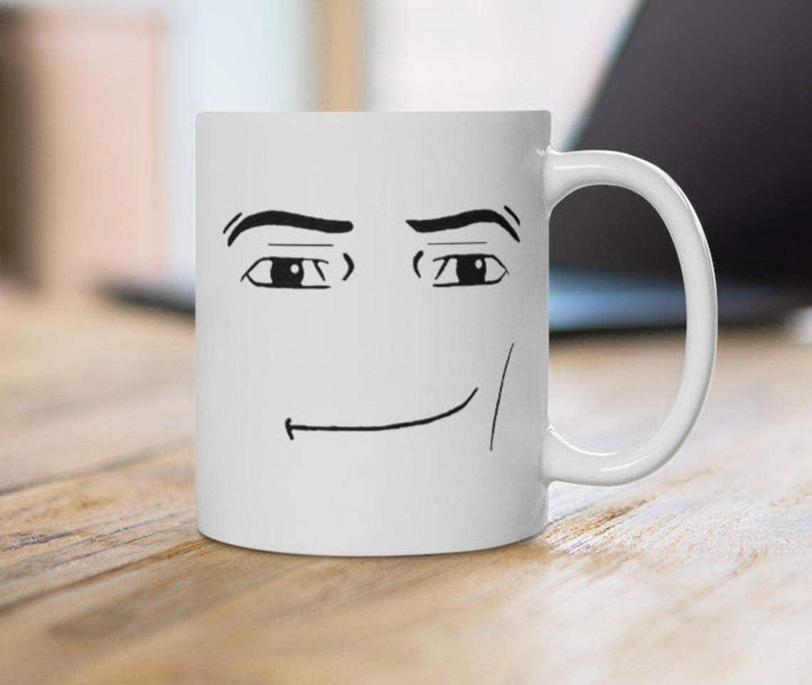 MAN FACE Coffee Mug Campfire Mug Ceramic Mug | Etsy