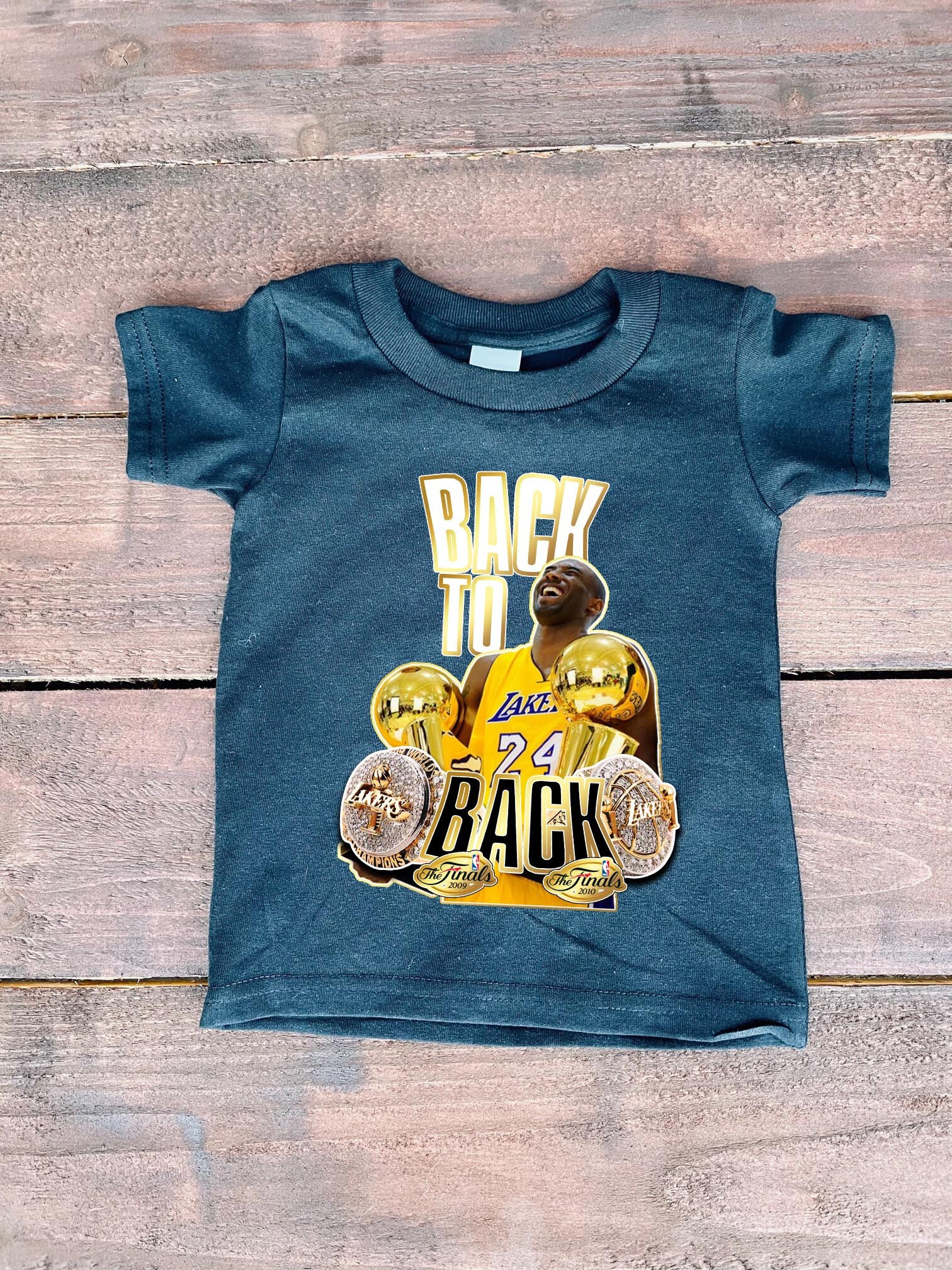 Kobe Back to Back Graphic Tee Toddler TShirt Etsy