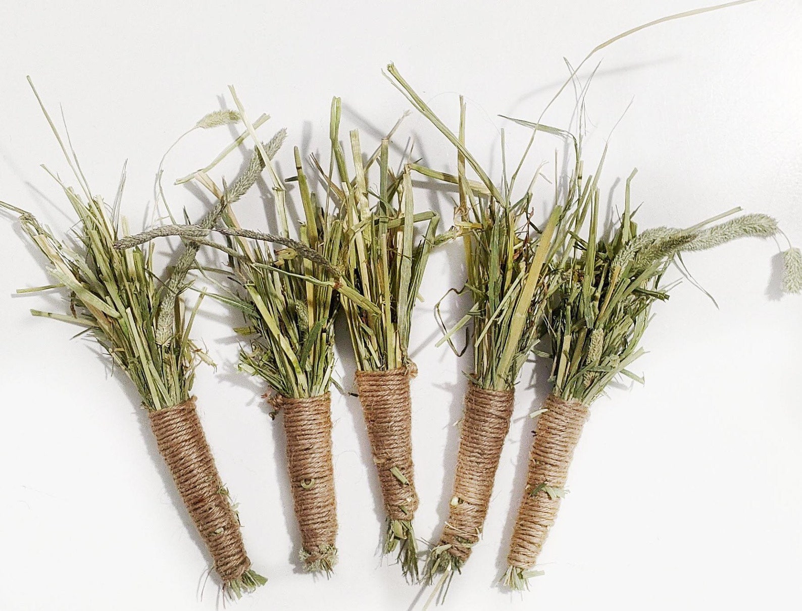 Chew toy Timothy Hay carrot fun chew toy for Rabbit Guinea Etsy