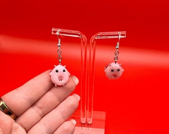 Micro Love Bug Earrings