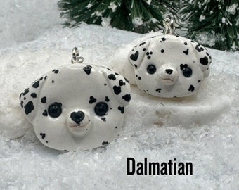 Hand-Painted Polymer Clay Animal Charms