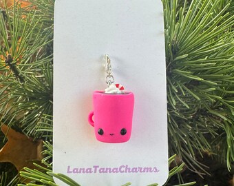 Polymer Clay Hot Chocolate Mug Charm