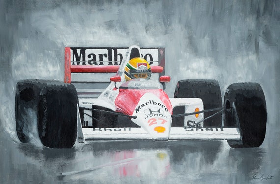 Ayrton Senna Formula 1 One F1 Mclaren Mp4 5b In The Rain Etsy Ayrton Senna Formula 1 One F1 Mclaren Mp4 5b In The Rain Etsy