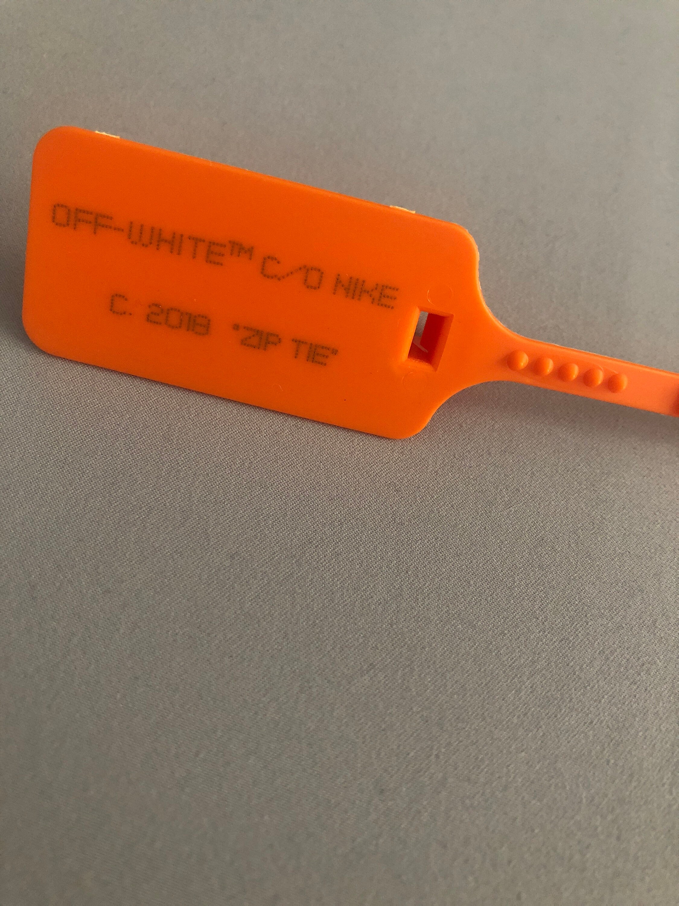 off white orange tab