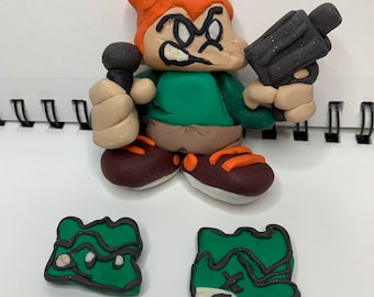Figura de arcilla pico de FNF