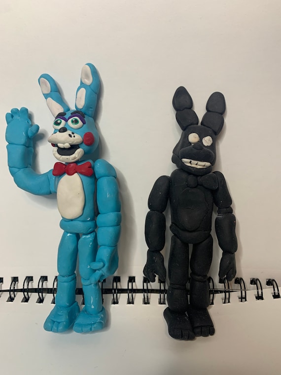 Fnaf 2 Toy Bonnie and Shadow Bonnie 