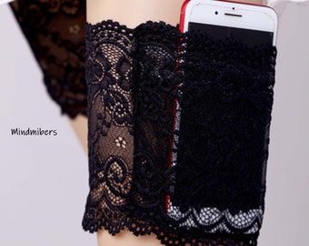 garter phone holder
