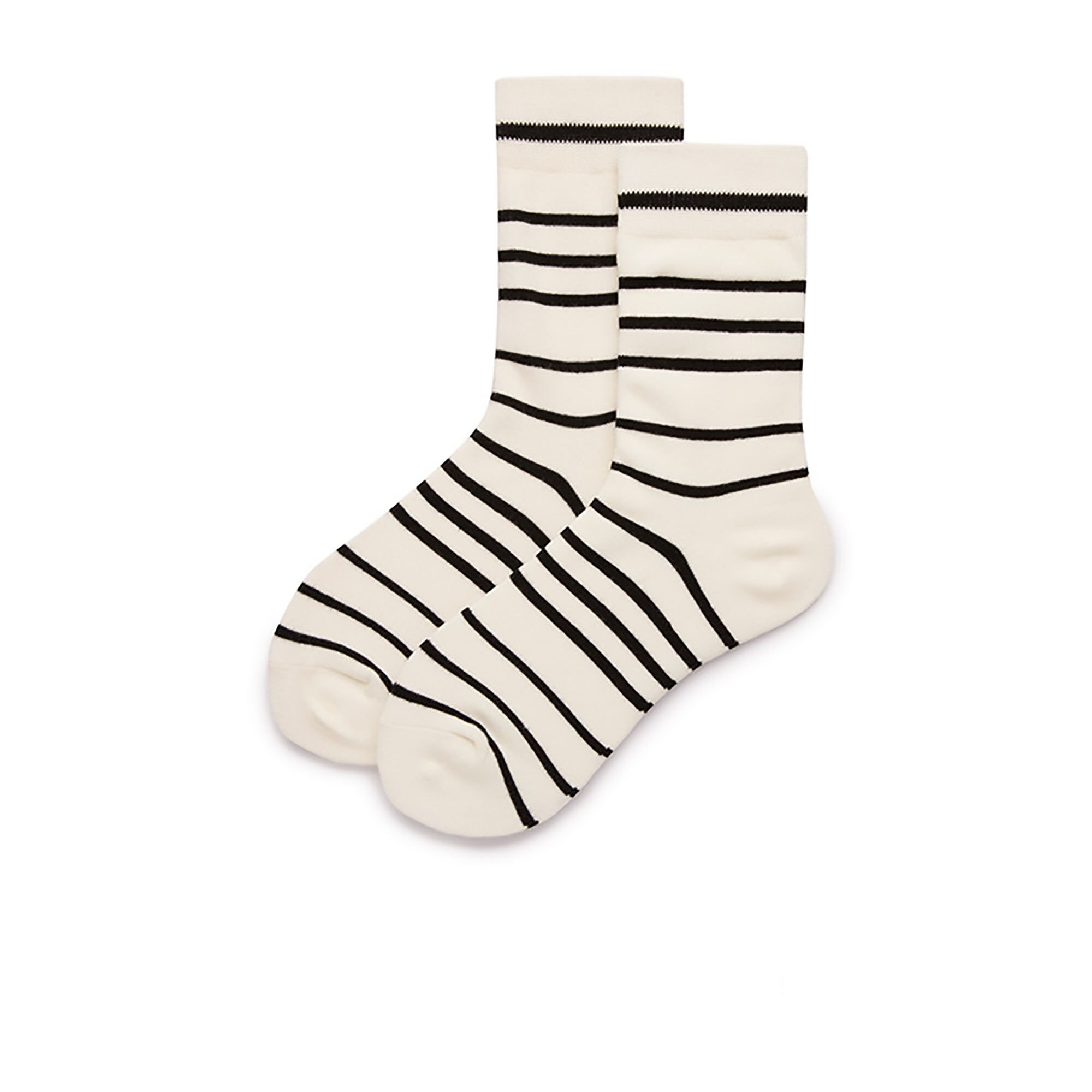 Black White Stripes Socks for Women's and Men'sCasual | Etsy