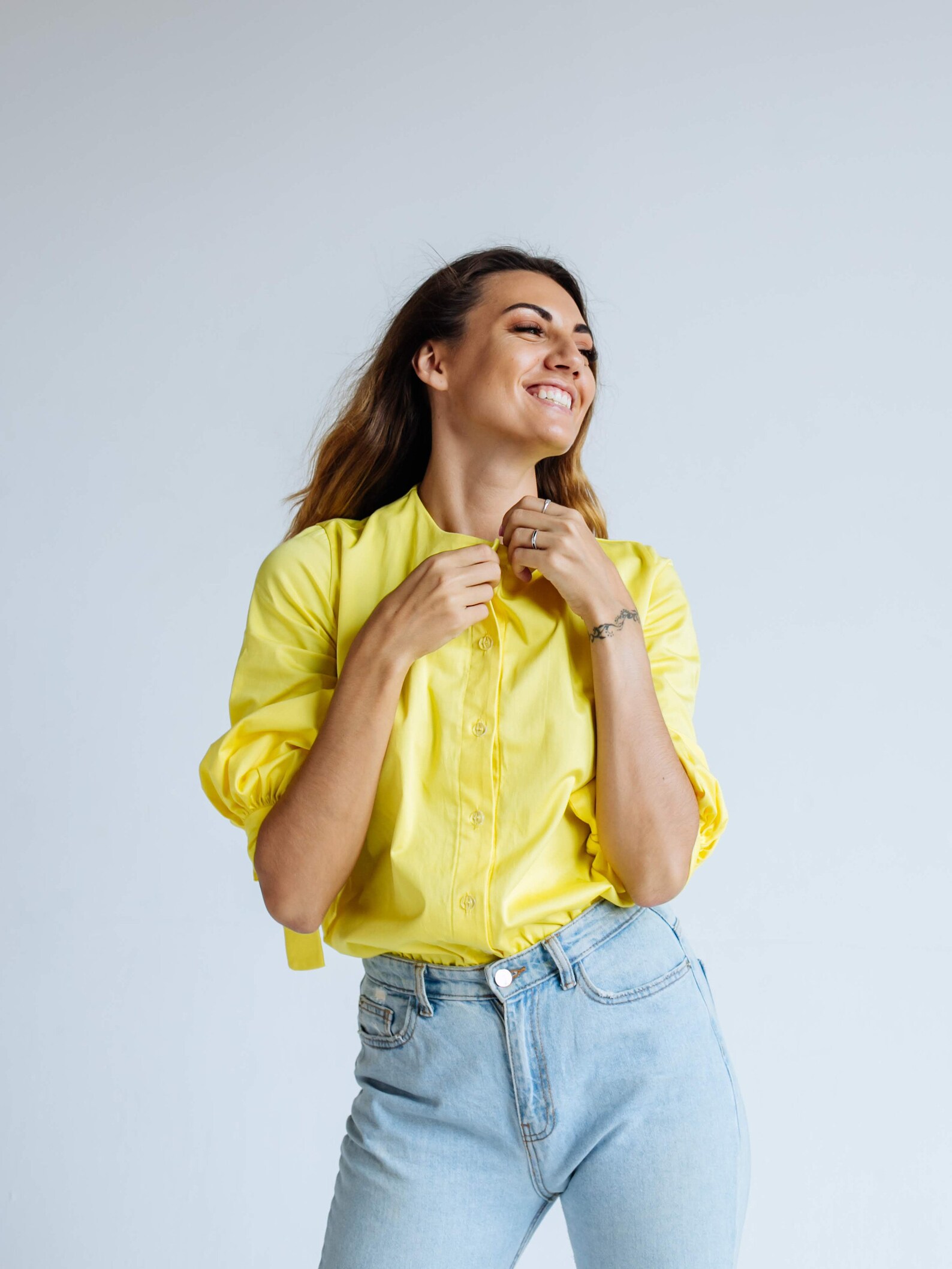 Yellow bodysuit /Long Sleeve Bodysuit / Party Outfit / Evening | Etsy