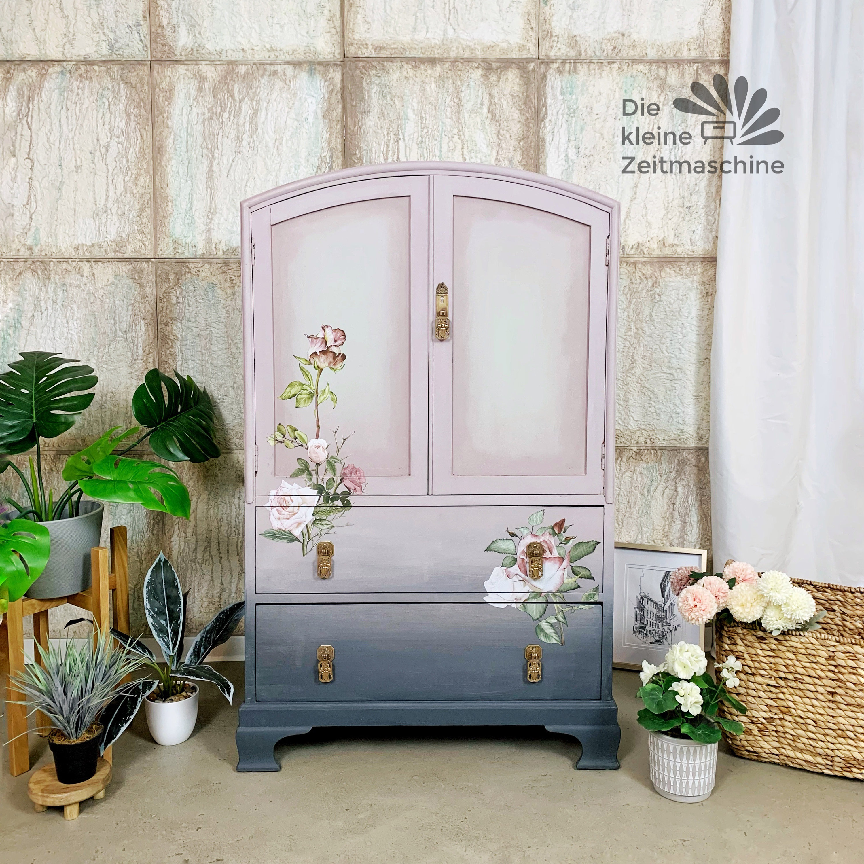 Schuhschrank shabby chic