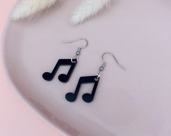 Musical Note Earrings