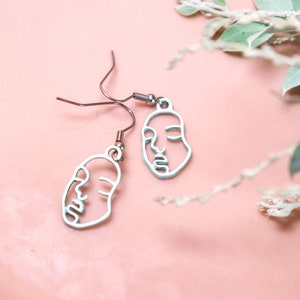 Mini Face Earrings