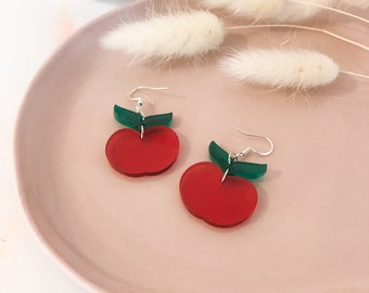 Apple Earrings