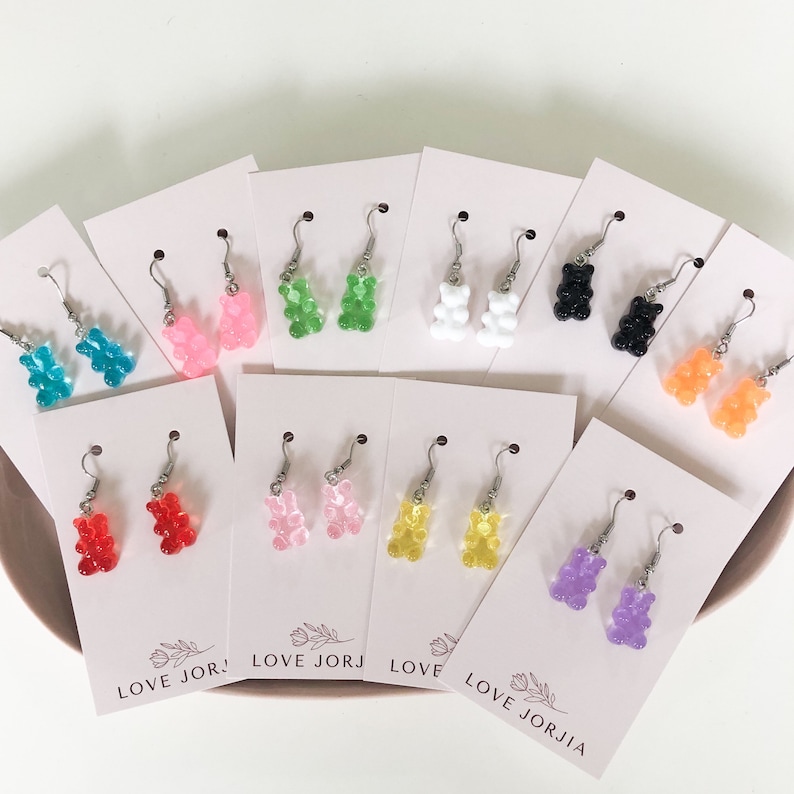 Gummy Bear Earrings image 1