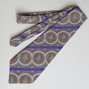JUWEL Tie Vintage Necktie Geometric pattern