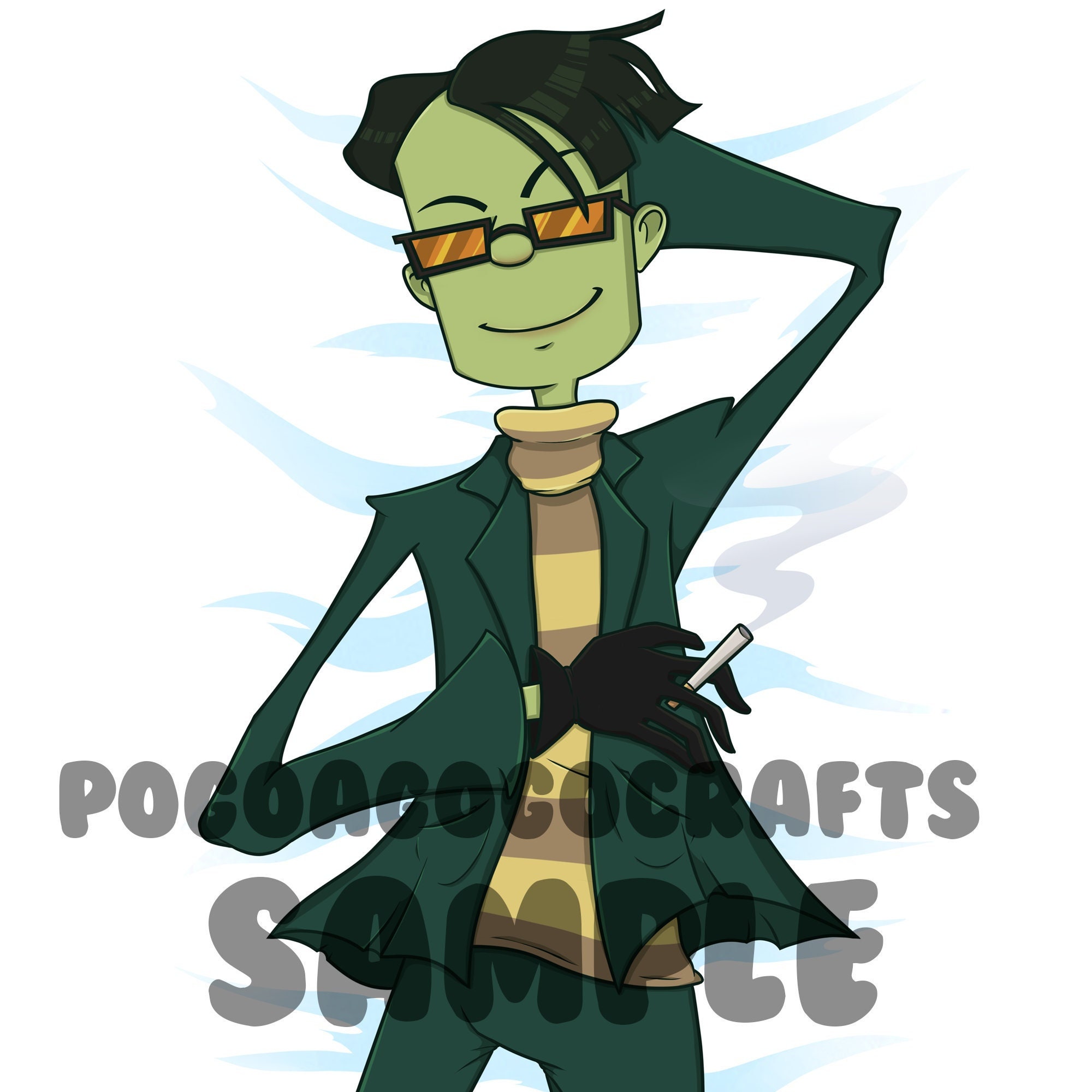 Sasha Nein Dakimakura Body Pillow Case Psychonauts - Etsy