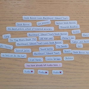 Gay Pirat Fanfiktion Tag Sticker oder Magnet Set
