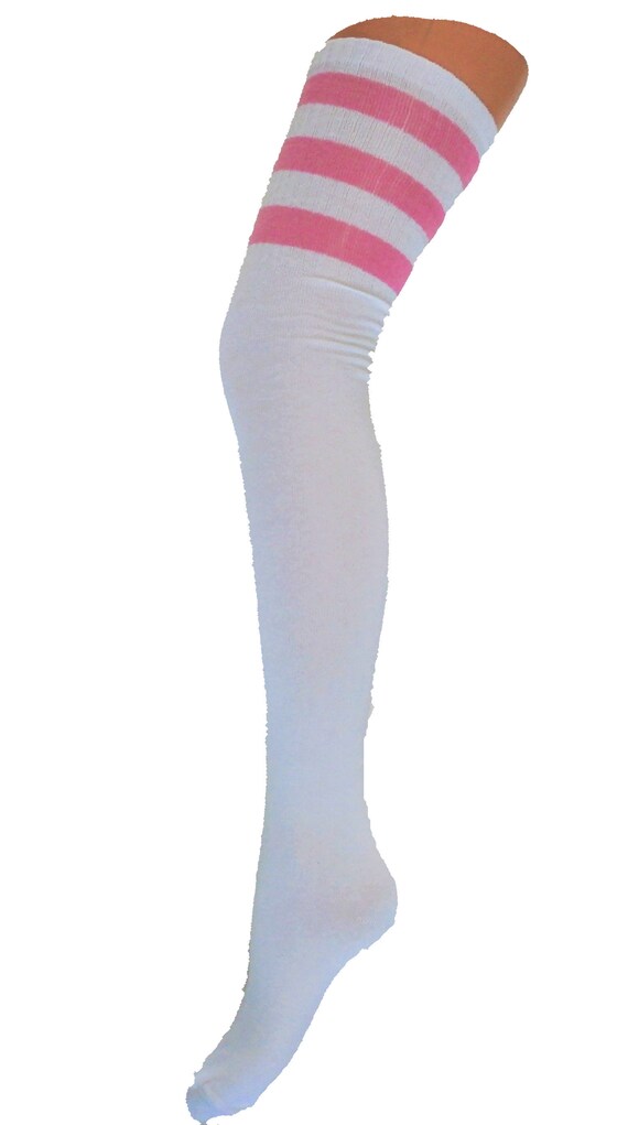 SPORTS ATHLETIC Cheerleader Thigh High Cotton Sock Tube Over Etsy