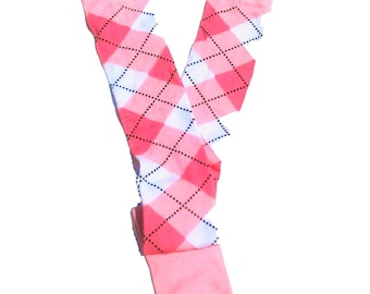 9 x colours ARGYLE KNEE High Socks SCOTS Tartan Cotton festival Argyll Fancy Dress