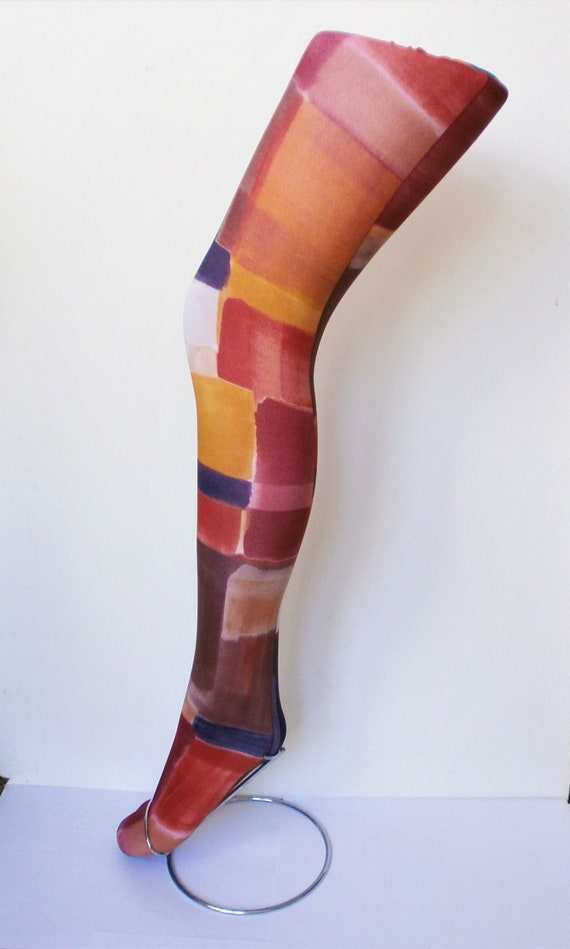 strumpfhose gemustert