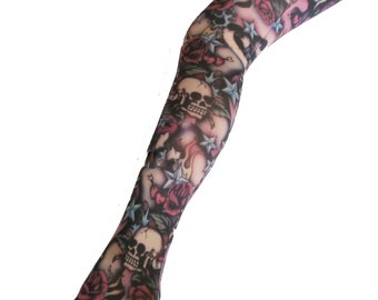 skin coloured tights that cover tattoos
