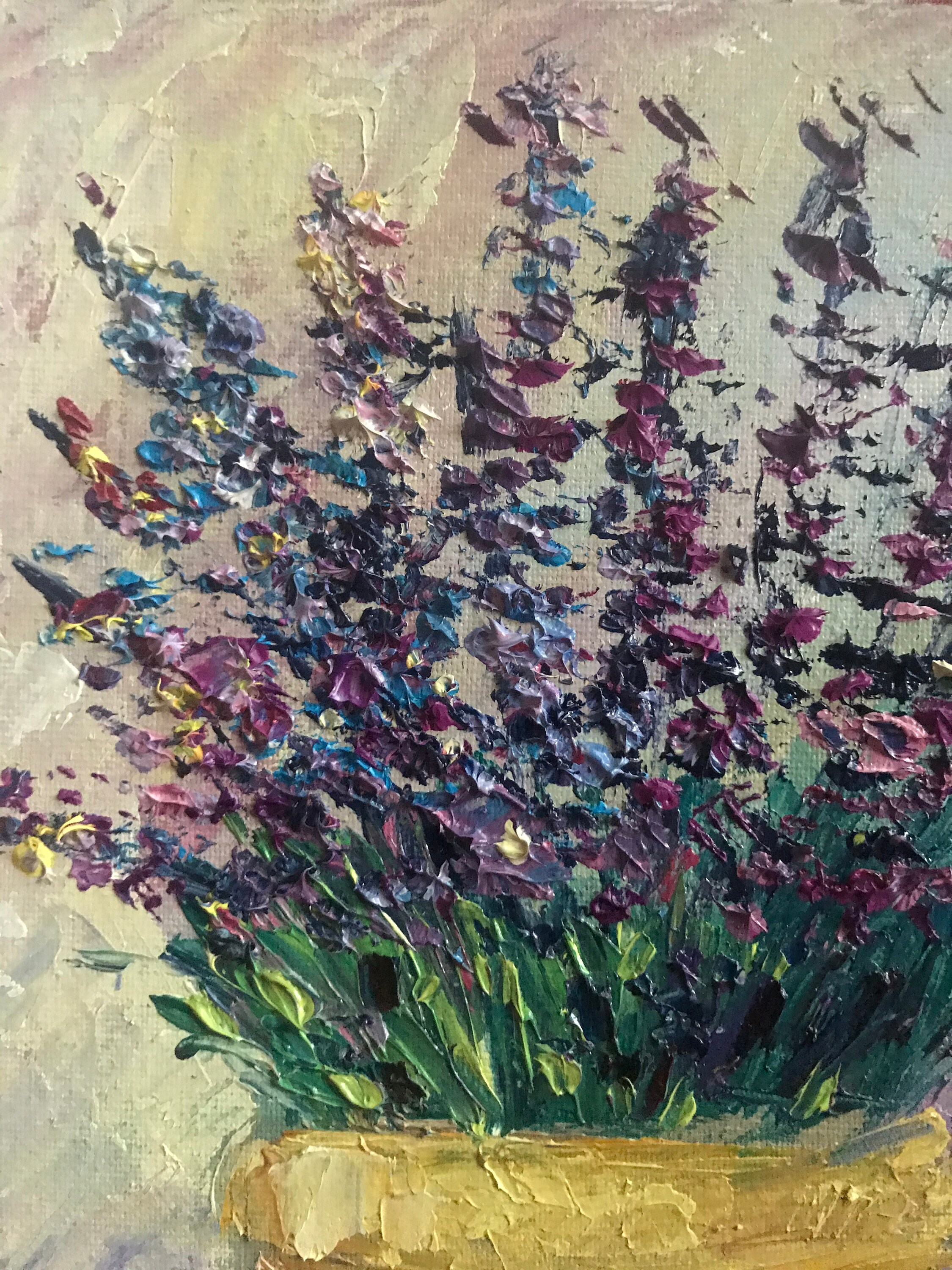 Lavendel Bilder Leinwand:  Entdecke die Schönheit des Zeichnens!