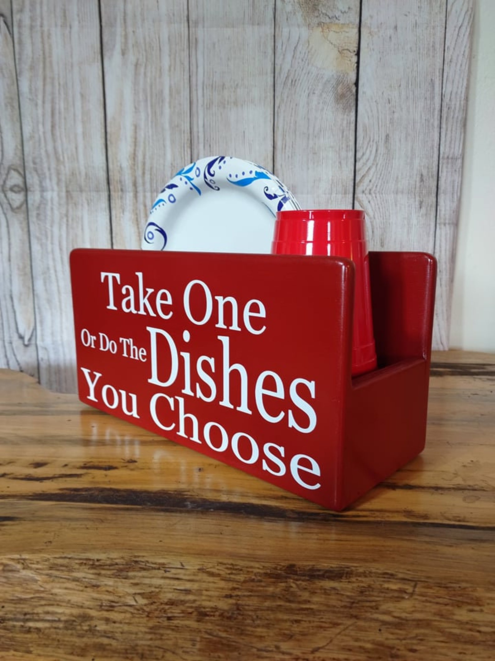 Take one or do the dishes you choose Etsy