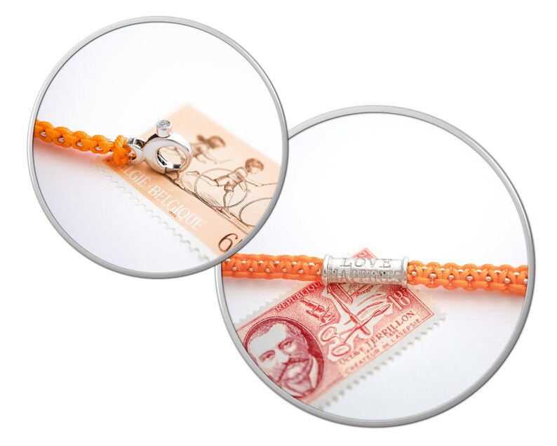 Happiness Orange Sacral Chakra Bracelet With Luck Charm Luck Love Money and Health Bracelet Good Luck Bracelet Spiritual Gift For Yogi