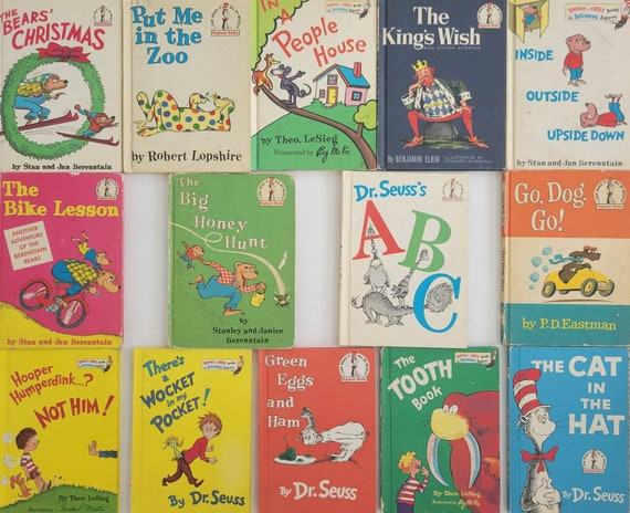 Vintage Dr. Seuss Books / Vintage Berenstain / 1950607080 / | Etsy