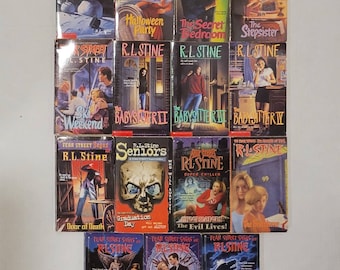 R.L. Stine Fear Street Books / 99 Fear Street / A Fear Street Super Chiller / Door of Death / Graduation Day / The Baby-sitter / Your Choice