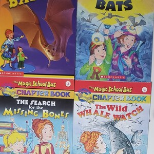 The Magic School Bus Chapter Books by Scholastic/ Vintage Book 1990s ...