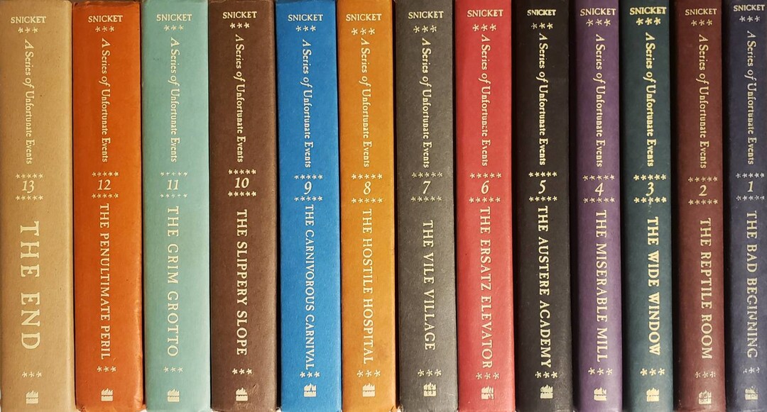 A Series of Unfortunate Events / Lemony Snicket / Your Choice A Series of Unfortunate Events / Lemony Snicket / Your Choice