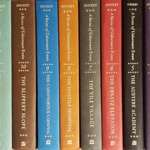 A Series of Unfortunate Events / Lemony Snicket / Your Choice / HARDCOVER