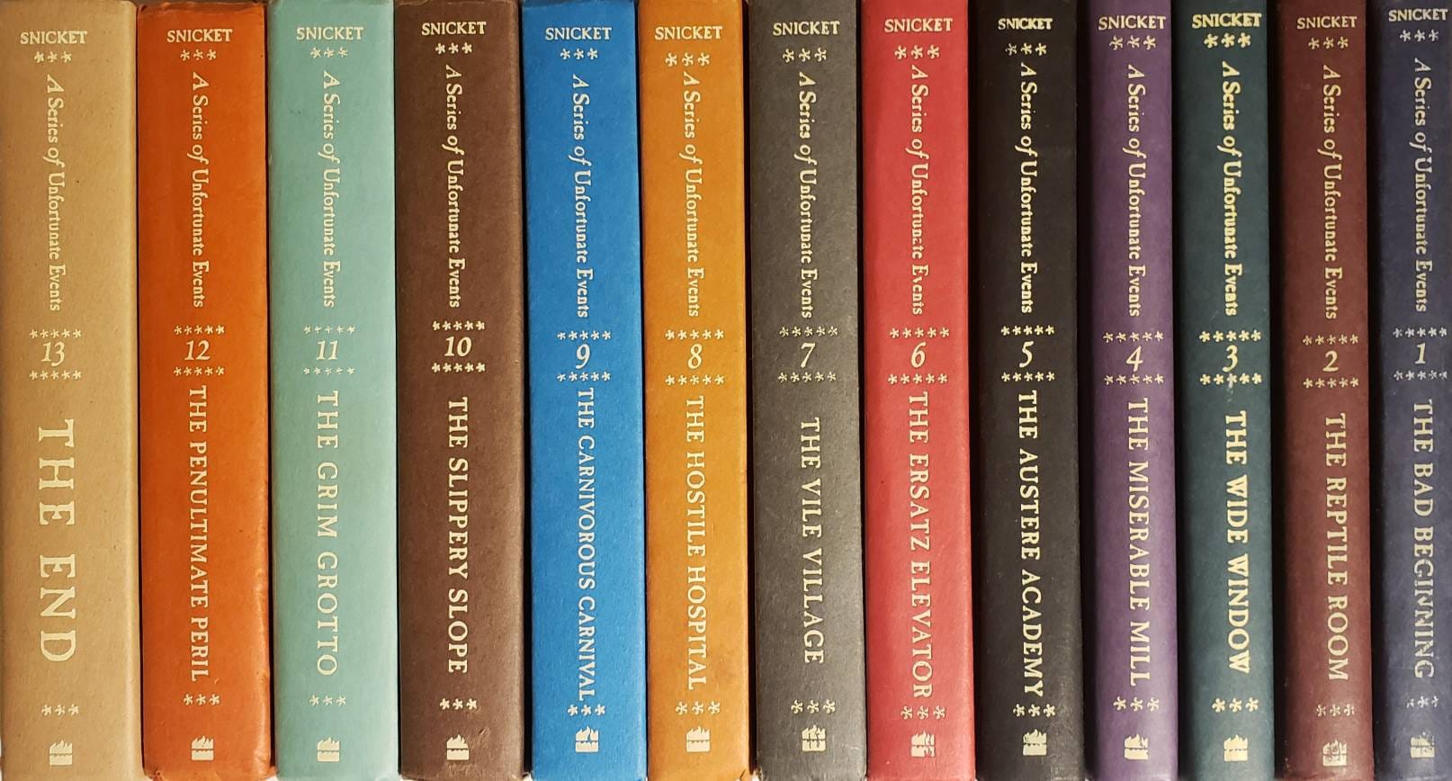 A Series of Unfortunate Events / Lemony Snicket / Your Choice / HARDCOVER