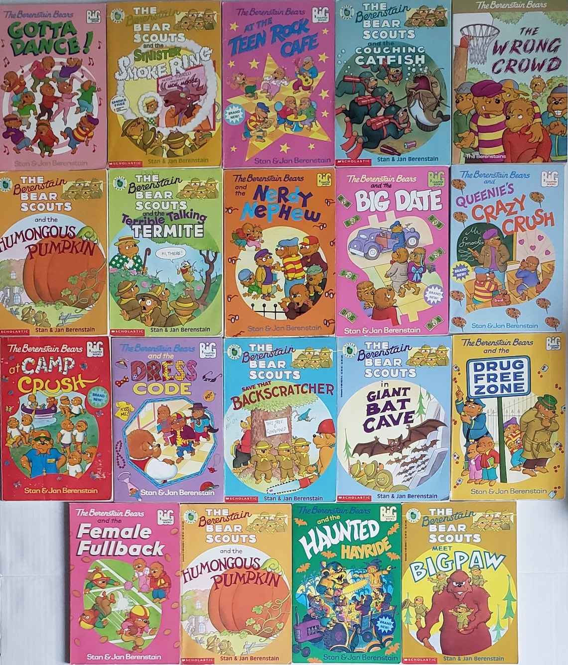 The Berenstain Bears Chapter Books / Your Choice / 1980s90s / Etsy